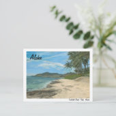 Lualualei Strand-Hawaii-Postkarte Postkarte (Stehend Vorderseite)