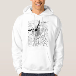 Lu'An China Stadtplan Hoodie