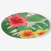 Luana Watercolor Pappteller (Schrägansicht)