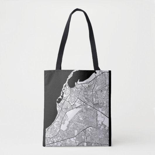 Luanda Angola Karte Tasche (Vorderseite)