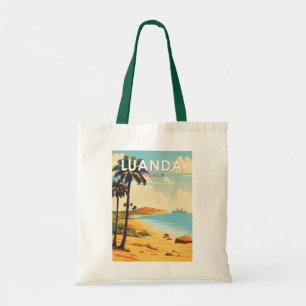 Luanda Angola Reise Kunst Vintage Tragetasche