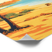 Luanda Angola Reisen Vintag Poster (Ecke)