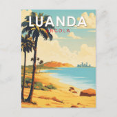 Luanda Angola Reisen Vintag Postkarte (Vorderseite)