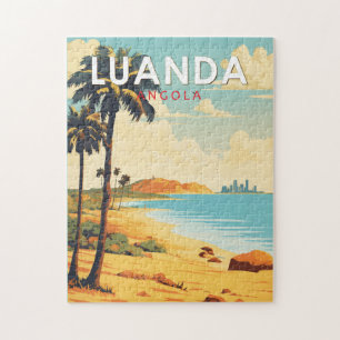 Luanda Angola Reisen Vintag Puzzle