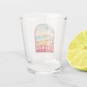Luanda Angola Reisen Vintag Schnapsglas (Rückseite)