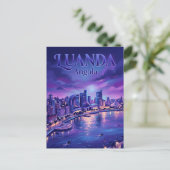 Luanda-Bucht Angola Postkarte (Stehend Vorderseite)