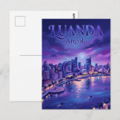 Luanda-Bucht Angola Postkarte (Vorne/Hinten)