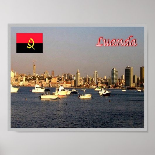 Luanda - poster (Vorne)