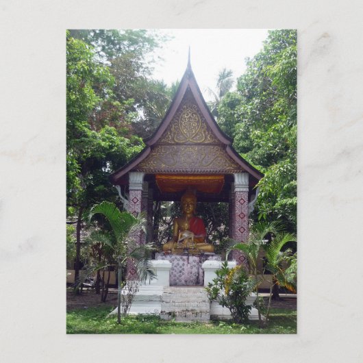Luang Buddha Postkarte (Vorderseite)