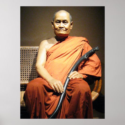 Luang Poo Cha Subhaddho ... Buddhist Monk Poster (Vorne)