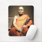Luang Poo Cha Subhaddho ... Buddhistischer Mönch Mousepad (Mit Mouse)