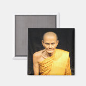 Luang Poo Mun Bhuridatto ... Buddhistischer Mönch Magnet (Vorderseite/Rückseite)