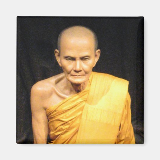 Luang Poo Mun Bhuridatto ... Buddhistischer Mönch Magnet (Vorne)
