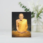 Luang Poo Mun Bhuridatto ... Buddhistischer Mönch Postkarte (Stehend Vorderseite)