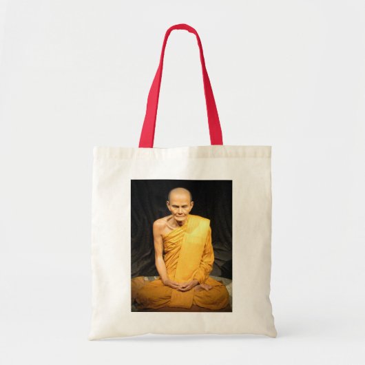 Luang Poo Mun Bhuridatto ... Buddhistischer Mönch Tragetasche (Vorne)