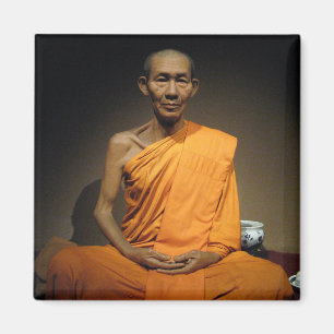 Luang Por Kasem Khemako ... Buddhistischer Mönch Magnet