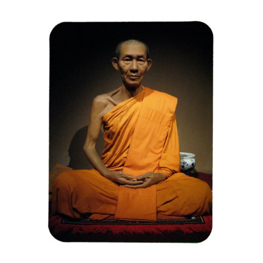Luang Por Kasem Khemako ... Buddhistischer Mönch Magnet (Vertikal)