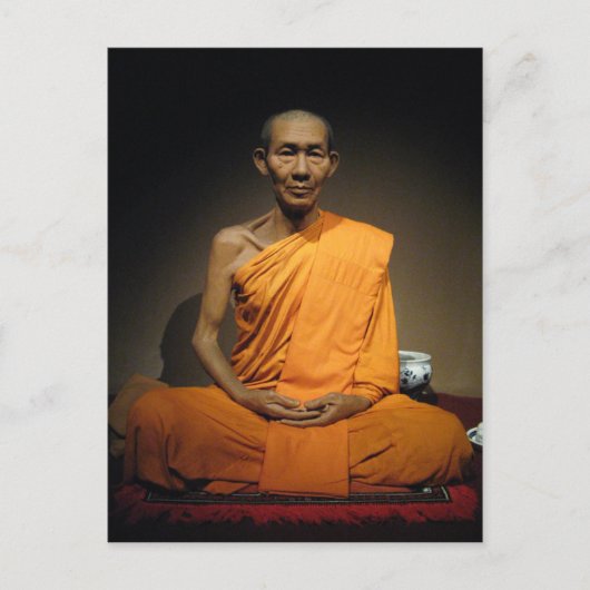 Luang Por Kasem Khemako ... Buddhistischer Mönch Postkarte (Vorderseite)