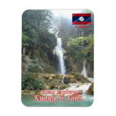 Luang Prabang - Kuang Si Falls - Laos - Magnet (Vertikal)