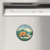 Luang Prabang Laos Magnet (In Situ (Geschirrspüler))
