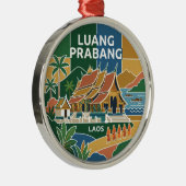 Luang Prabang Laos Ornament Aus Metall (Rechts)