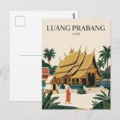 Luang Prabang Laos Postkarte (Vorne/Hinten)