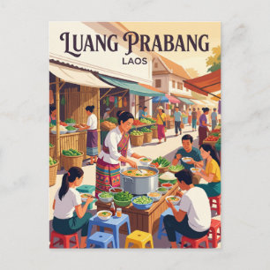 Luang Prabang Laos Postkarte