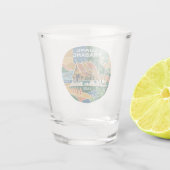 Luang Prabang Laos Schnapsglas (Rückseite)