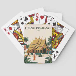 Luang Prabang Laos Spielkarten