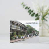 Luang Street Postkarte (Stehend Vorderseite)
