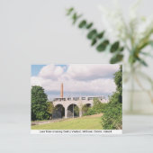 Luas Tram, Dartry Viaduct, Milltown Dublin Postkarte (Stehend Vorderseite)