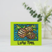 Luau 1 postkarte (Stehend Vorderseite)