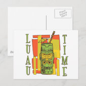 Luau 2 postkarte (Vorne/Hinten)