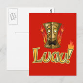 Luau 3 postkarte (Vorne/Hinten)
