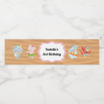 Luau Beach Party Wasserflasche