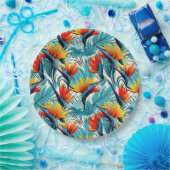 Luau Bird of Paradise Pappteller (Party)