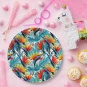 Luau Bird of Paradise Pappteller (Party)