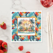 Luau Bird of Paradise Serviette (Beispiel)