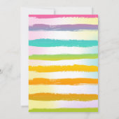 Luau Birthday Einladung Hawaiian Luau Party (Rückseite)