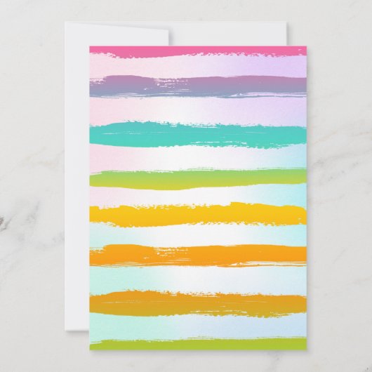 Luau Birthday Einladung Hawaiian Luau Party (Rückseite)