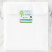 Luau Birthday Party Gefallen Vielen Dank Sticker (Tasche)