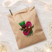 Luau Birthday Party Geschenktütchen (Ausgeschnitten)