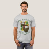 Luau Coconut Drink Limones Party T - Shirt