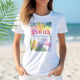 Luau Engagement Party T-Shirt