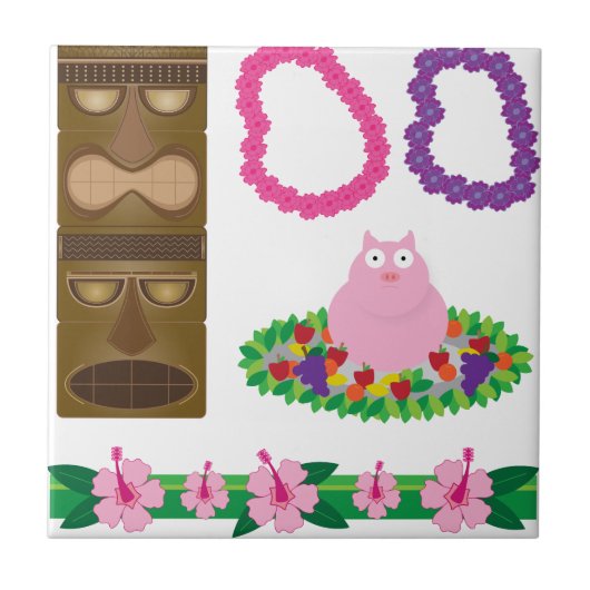 Luau Fliese (Vorderseite)
