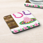 Luau Getränkeuntersetzer (Linke Seite)