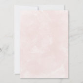 Luau Hawaiian Tropenblumenfreund Einladung (Rückseite)