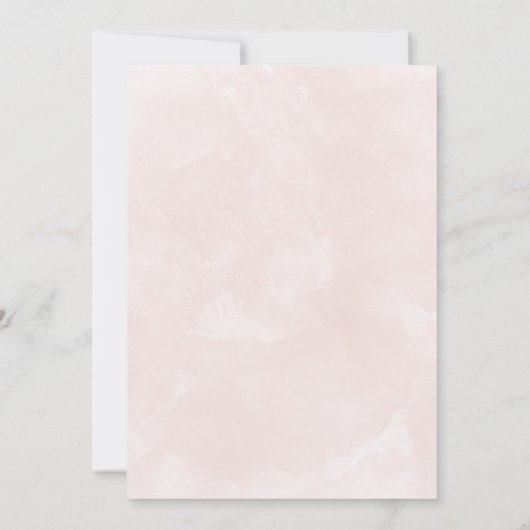 Luau Hawaiian Tropenblumenfreund Einladung (Rückseite)