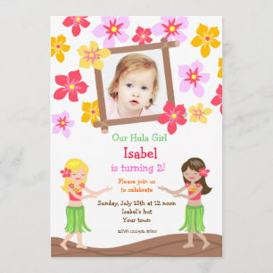 Luau hawaiische einladung