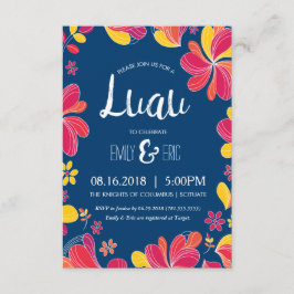 Luau Invite - Hawaiianische Tropische Party Einlad Einladung
